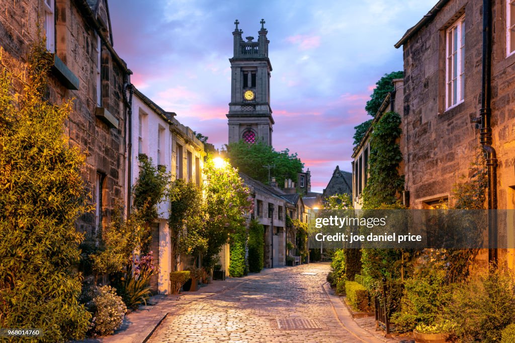 Circus Lane, Edinburgh, Scotland