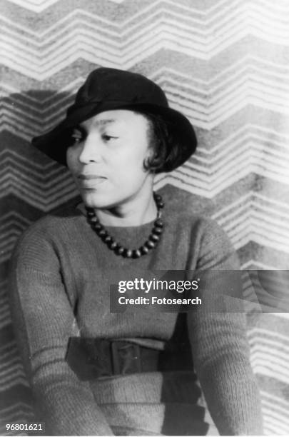 Portrait of Zora Neale Hurston, circa 1940s. .