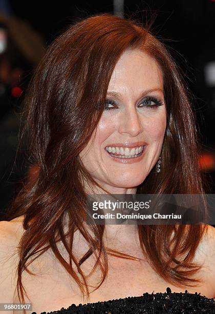 Actress Julianne Moore attends 'The Kids Are All Right' Premiere during day seven of the 60th Berlin International Film Festival at the Berlinale...