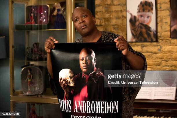 Kimmy and the Beest!" Episode 405 -- Pictured: Tituss Burgess as Titus Andromedon --