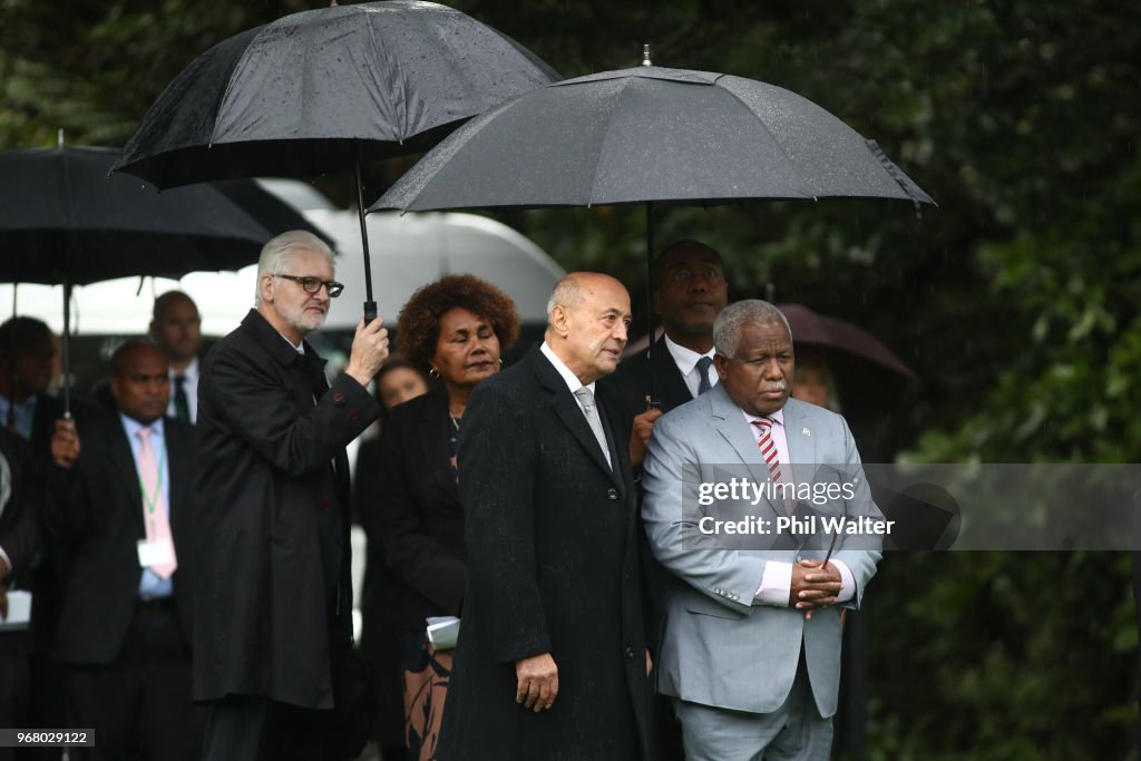 Solomon Islands Prime Minister Rick Houenipwela Visits Auckland