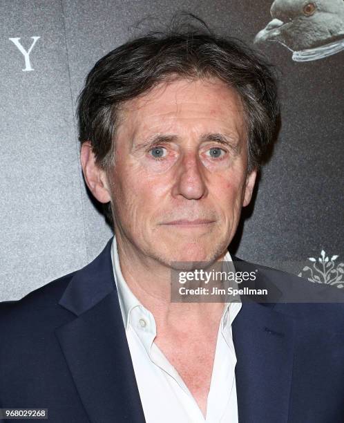 Actor Gabriel Byrne attends the screening of "Hereditary" hosted by A24 at Metrograph on June 5, 2018 in New York City.