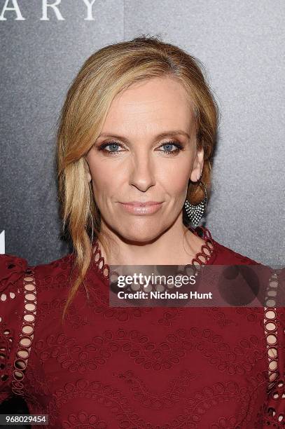 Toni Collette attends the "Hereditary" New York Screening at Metrograph on June 5, 2018 in New York City.