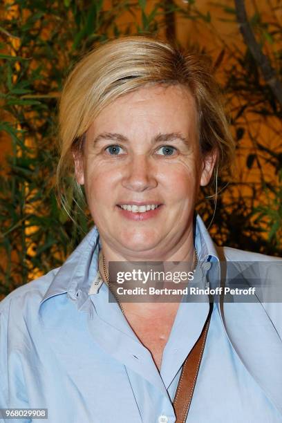 Chef Helene Darroze attends "Marie Claire, Nouvel Air" at Hotel Lutetia on June 5, 2018 in Paris, France.