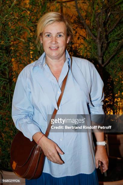 Chef Helene Darroze attends "Marie Claire, Nouvel Air" at Hotel Lutetia on June 5, 2018 in Paris, France.