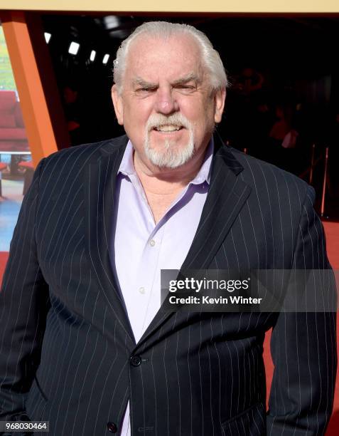 John Ratzenberger attends the premiere of Disney and Pixar's "Incredibles 2" at the El Capitan Theatre on June 5, 2018 in Los Angeles, California.