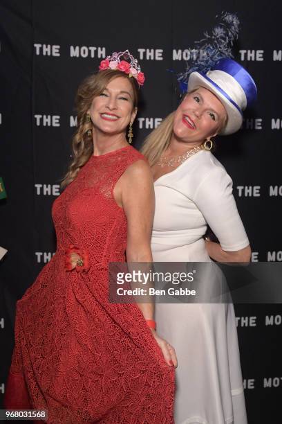 Deborah Dugan and Michelle James attend The Hatter's Mad Tea Party: 2018 Moth Ball at Capitale on June 5, 2018 in New York City.