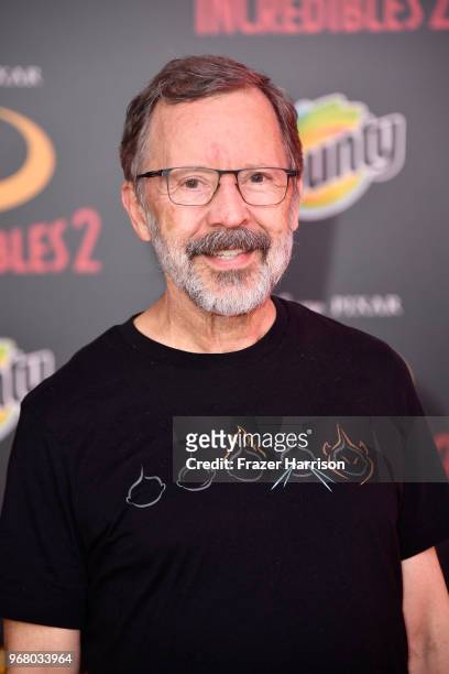 Edwin Catmull attends the premiere of Disney and Pixar's "Incredibles 2" at the El Capitan Theatre on June 5, 2018 in Los Angeles, California.