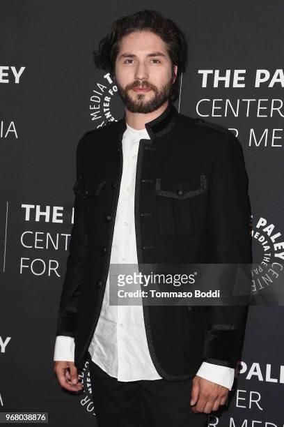 John Patrick Amedori attends the The Paley Center For Media Presents: An Evening With "Dear White People" at The Paley Center for Media on June 5,...