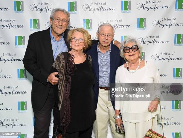 Harold Stevelman, Barbara Stevelman, Stanley Zabar, and Judy Zabar attend the Riverside Park Conservancy Spring Event with special host Wendy Whelan...