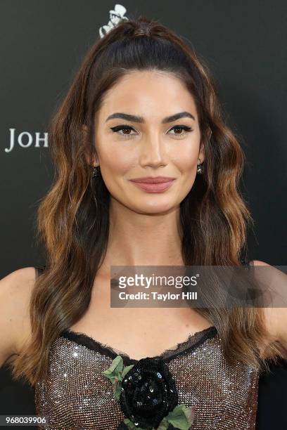 Lily Aldridge attends the world premiere of "Ocean's 8" at Alice Tully Hall at Lincoln Center on June 5, 2018 in New York City.