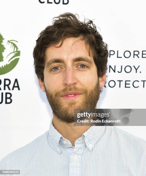 Thomas Middleditch arrives at "Reinventing Power: America's Renewable Energy Boom" at Ahrya Fine Arts Theater on June 5, 2018 in Beverly Hills,...