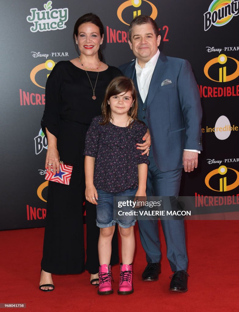 Alice Rigney Actor Patton Oswalt, daughter Alice Rigney Oswalt and wife actress ...