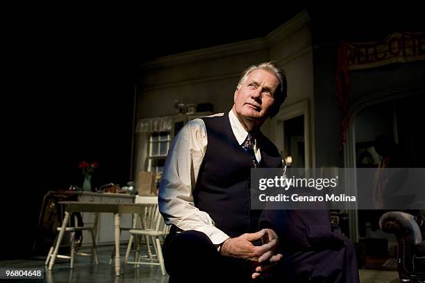 Actor Martin Sheen is photographed at the Mark Taper Theatre in downtown Los Angeles on February 6, 2010 for the Los Angeles Times. CREDIT MUST READ:...