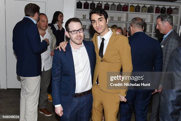 Director Ari Aster and Alex Wolff attends the "Hereditary" New York screening after party at Metrograph on June 5, 2018 in New York City.