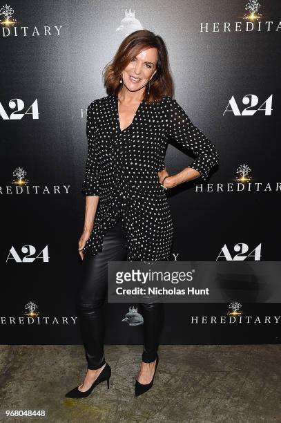 Polly Draper attends the "Hereditary" New York Screening at Metrograph on June 5, 2018 in New York City.
