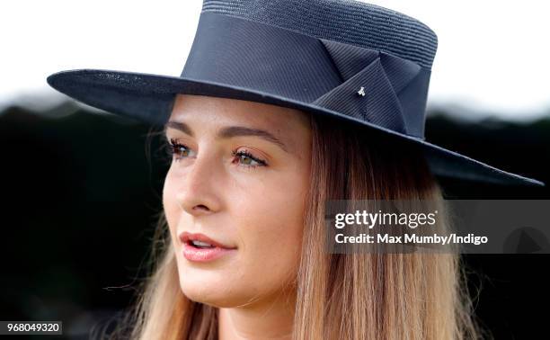 Millie Mackintosh attends Derby Day of the Investec Derby Festival at Epsom Racecourse on June 2, 2018 in Epsom, England.