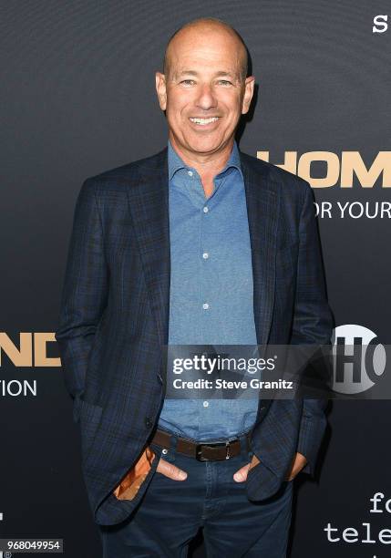 Howard Gordon arrives at the FYC Event For Showtime's "Homeland" at Writers Guild Theater on June 5, 2018 in Beverly Hills, California.