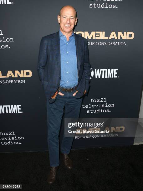 Howard Gordon arrives at the FYC Event For Showtime's "Homeland" at Writers Guild Theater on June 5, 2018 in Beverly Hills, California.