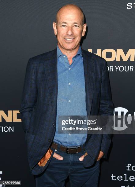 Howard Gordon arrives at the FYC Event For Showtime's "Homeland" at Writers Guild Theater on June 5, 2018 in Beverly Hills, California.