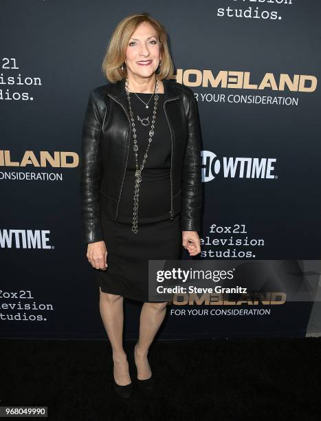 Lesli Linka Glatter arrives at the FYC Event For Showtime's "Homeland" at Writers Guild Theater on June 5, 2018 in Beverly Hills, California.