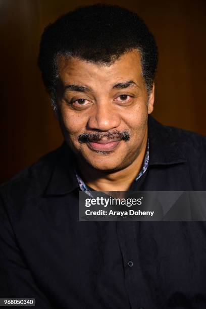 Neil deGrasse Tyson attends Film Independent at LACMA presents StarTalk - A Conversation with Astrophysicist Neil deGrasse Tyson at Bing Theater At...