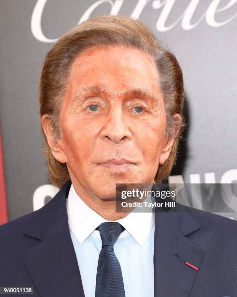 Valentino Garavani attends the world premiere of "Ocean's 8" at Alice Tully Hall at Lincoln Center on June 5, 2018 in New York City.