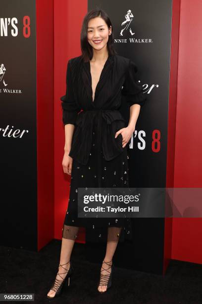 Liu Wen attends the world premiere of "Ocean's 8" at Alice Tully Hall at Lincoln Center on June 5, 2018 in New York City.