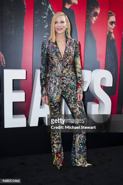 Cate Blanchett attends the "Ocean's 8" World Premiere at Alice Tully Hall on June 5, 2018 in New York City.