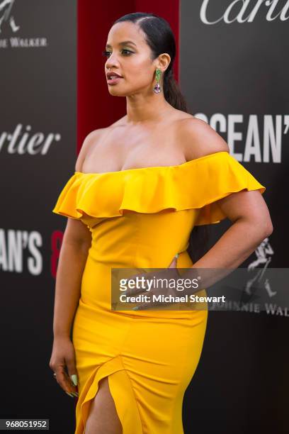 Dascha Polanco attends the "Ocean's 8" World Premiere at Alice Tully Hall on June 5, 2018 in New York City.