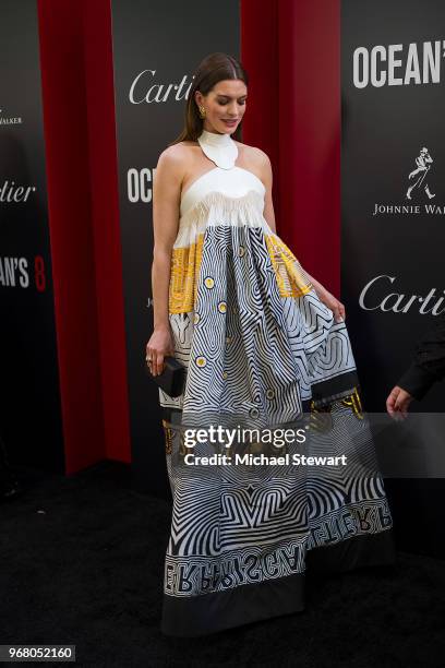 Anne Hathaway attends the "Ocean's 8" World Premiere at Alice Tully Hall on June 5, 2018 in New York City.