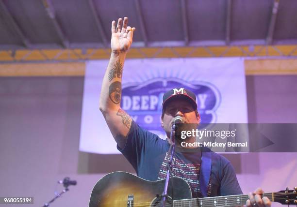 Recording artist Jerrod Niemann performs during Lewispalooza 8 at the Tin Roof on June 5, 2018 in Nashville, Tennessee.