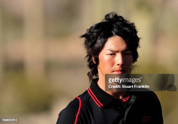 Ryo Ishikawa of Japan during round one of the Accenture Match Play Championship at the Ritz-Carlton Golf Club on February 17, 2010 in Marana, Arizona.