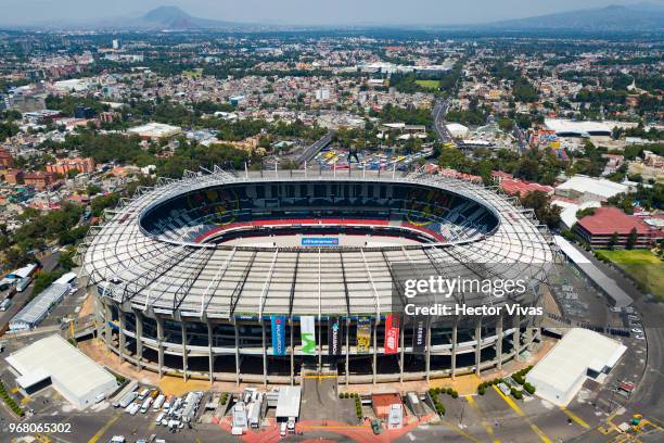 167 View Of Estadio Azteca Stock Photos, High-Res Pictures, and Images ...