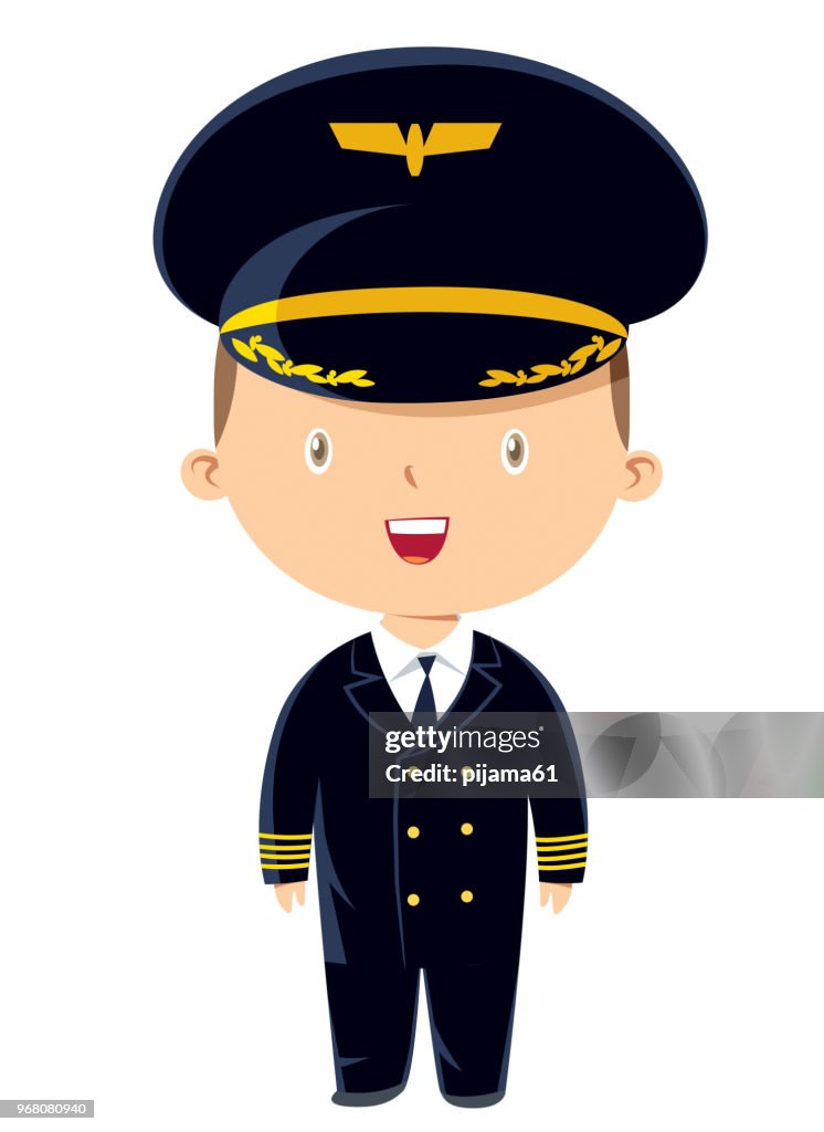 Airplane Pilot High-Res Vector Graphic - Getty Images