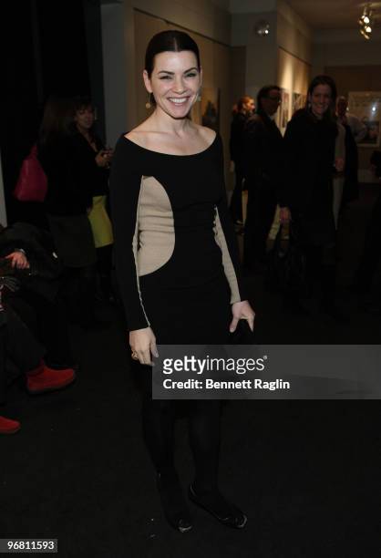 Actress Julianna Margulies attends the Film Society of Lincoln Center's screening of ''City Island'' at the Walter Reade Theater on February 17, 2010...