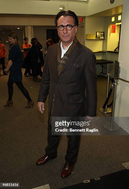 Actor Andy Garcia attends the Film Society of Lincoln Center's screening of ''City Island'' at the Walter Reade Theater on February 17, 2010 in New...