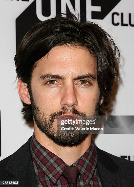 Actor Milo Ventimiglia arrives at the One Club's 2nd Annual One Show Entertainment Awards on February 17, 2010 in Los Angeles, California.