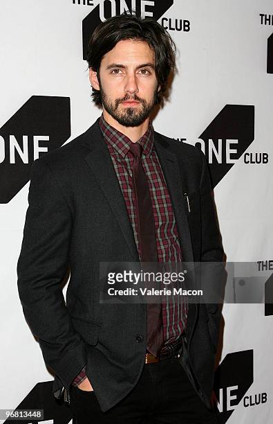 Actor Milo Ventimiglia arrives at the One Club's 2nd Annual One Show Entertainment Awards on February 17, 2010 in Los Angeles, California.