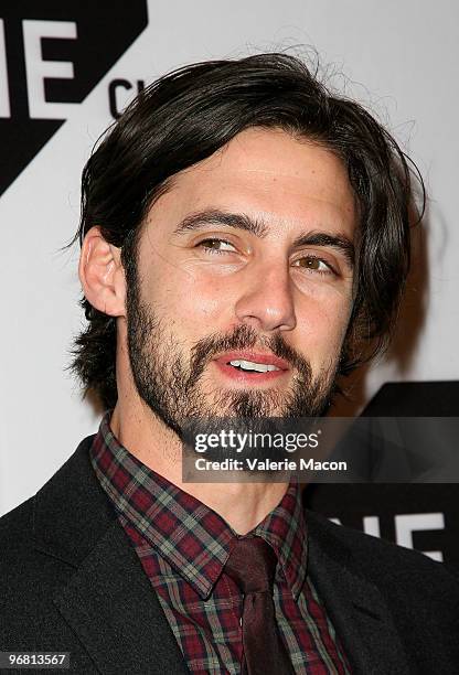 Actor Milo Ventimiglia arrives at the One Club's 2nd Annual One Show Entertainment Awards on February 17, 2010 in Los Angeles, California.