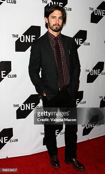 Actor Milo Ventimiglia arrives at the One Club's 2nd Annual One Show Entertainment Awards on February 17, 2010 in Los Angeles, California.