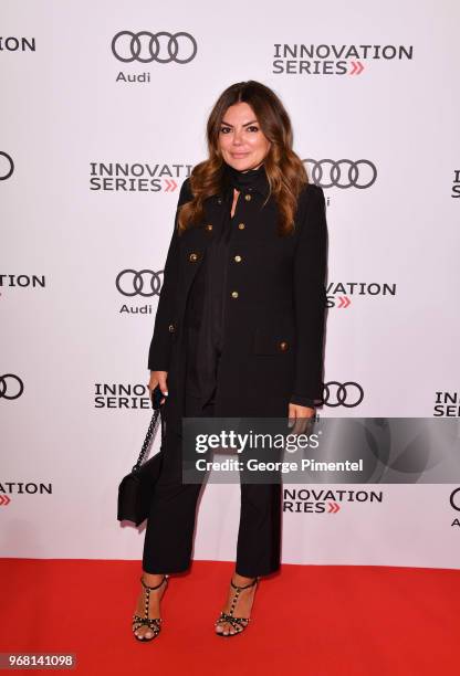 Natasha Koifman attends the The Audi Innovation Series hosted by Co-Founder of Netflix Marc Randolph held at Four Seasons Hotel on June 5, 2018 in...