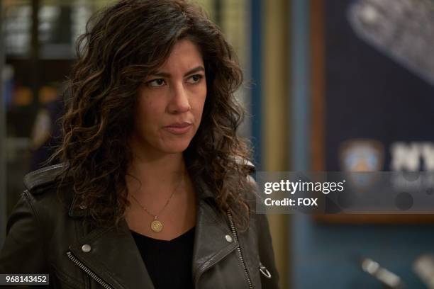 Stephanie Beatriz in the Show Me Going episode of BROOKLYN NINE-NINE airing Sunday, May 6 on FOX.