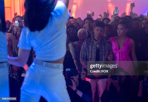 Bryshere Gray and guest star Cassie Ventura in the "FAIR TERMS" episode of EMPIRE airing Wednesday, May 9 on FOX.