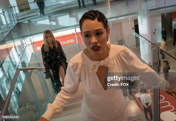 Guest star Kaitlin Doubleday and Grace Byers in the "The Empire Unposessd" season finale episode of EMPIRE airing Wednesday, May 23 on FOX.
