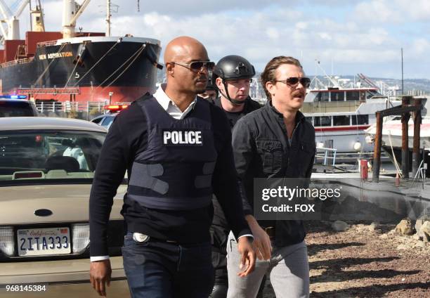 Damon Wayans and Clayne Crawford in the "Frankie Comes to Hollywood" episode of LETHAL WEAPON airing Tuesday, April 10 on FOX. Photo by FOX Image...