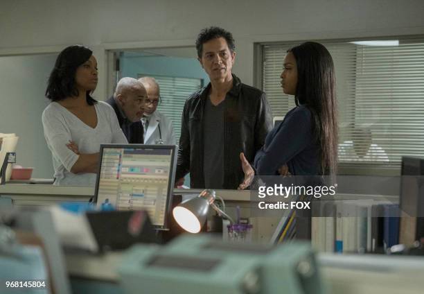 Guest star Ashani Roberts, Benjamin Bratt and Amiyah Scott in the "Take It or Leave It" episode of STAR airing Wednesday, May 9 on FOX.