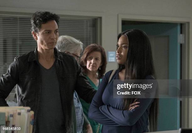 Benjamin Bratt and Amiyah Scott in the "Take It or Leave It" episode of STAR airing Wednesday, May 9 on FOX.