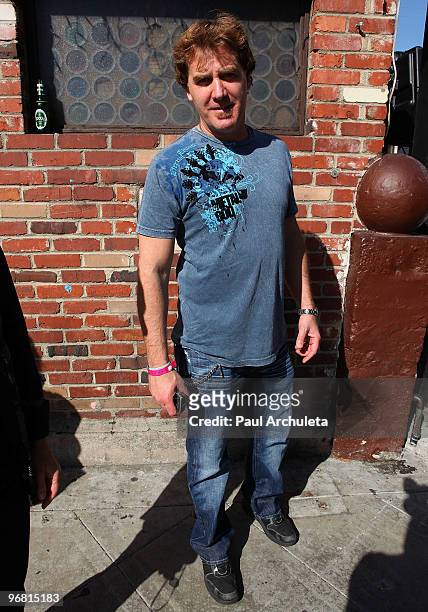 Comedian / "That Metal Show" host Jim Florentine attends the Revolver Golden Gods Awards press conference at Rainbow Bar & Grill on February 17, 2010...
