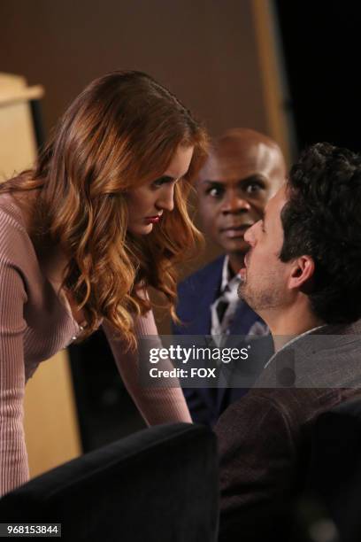 Olivia Macklin, Nathan Lee Graham and Ed Weeks in the Parking Lot B episode of LA TO VEGAS airing Tuesday, March 13 on FOX. Photo by FOX Image...